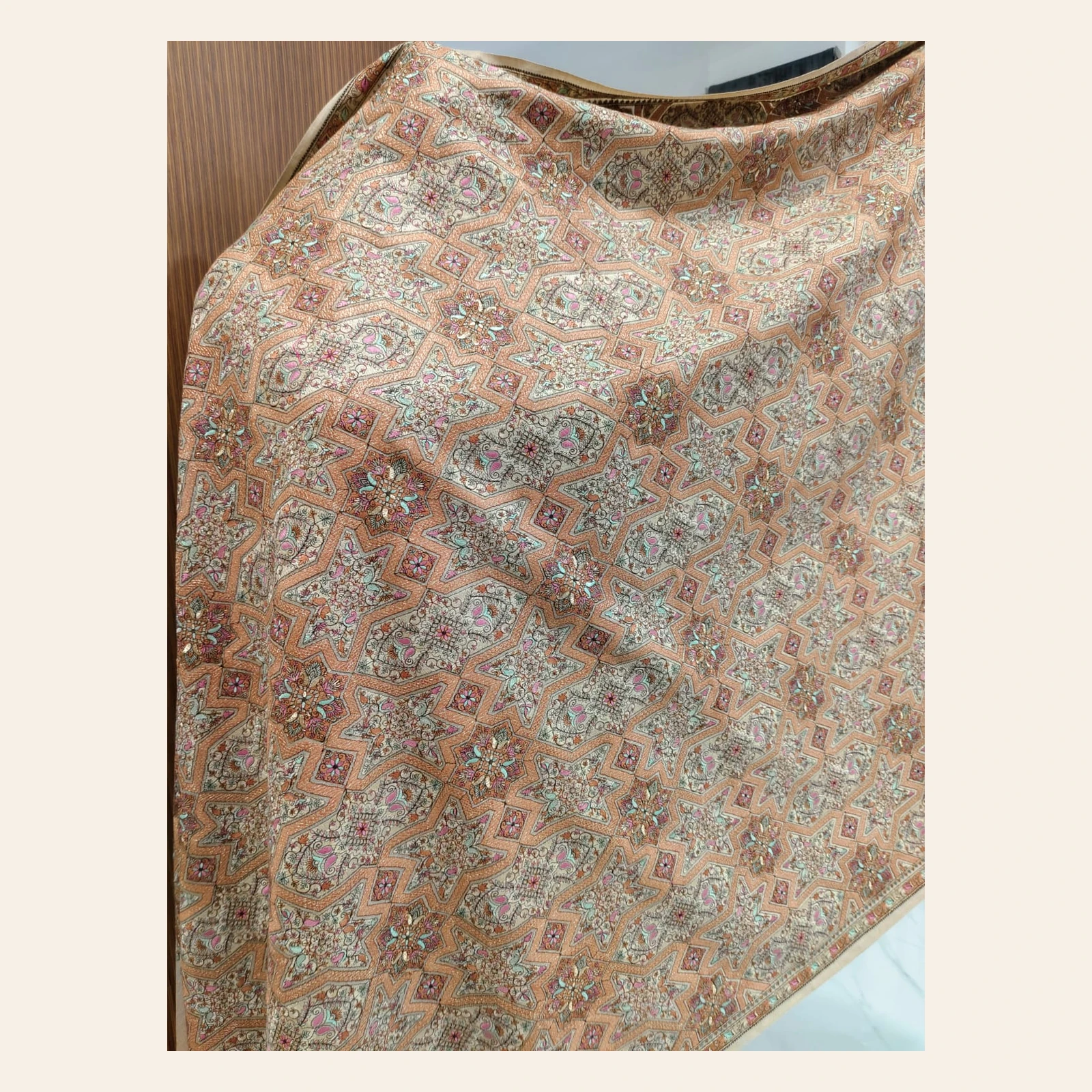 Meher Sand Mosaic Shawl gallery image 1
