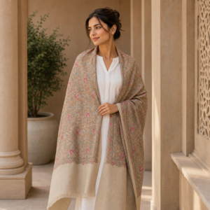 Gulnaar Floral Vine Shawl featured image