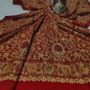 Surkh Gold Accent Shawl alternate view