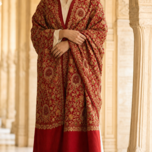 Surkh Gold Accent Shawl featured image